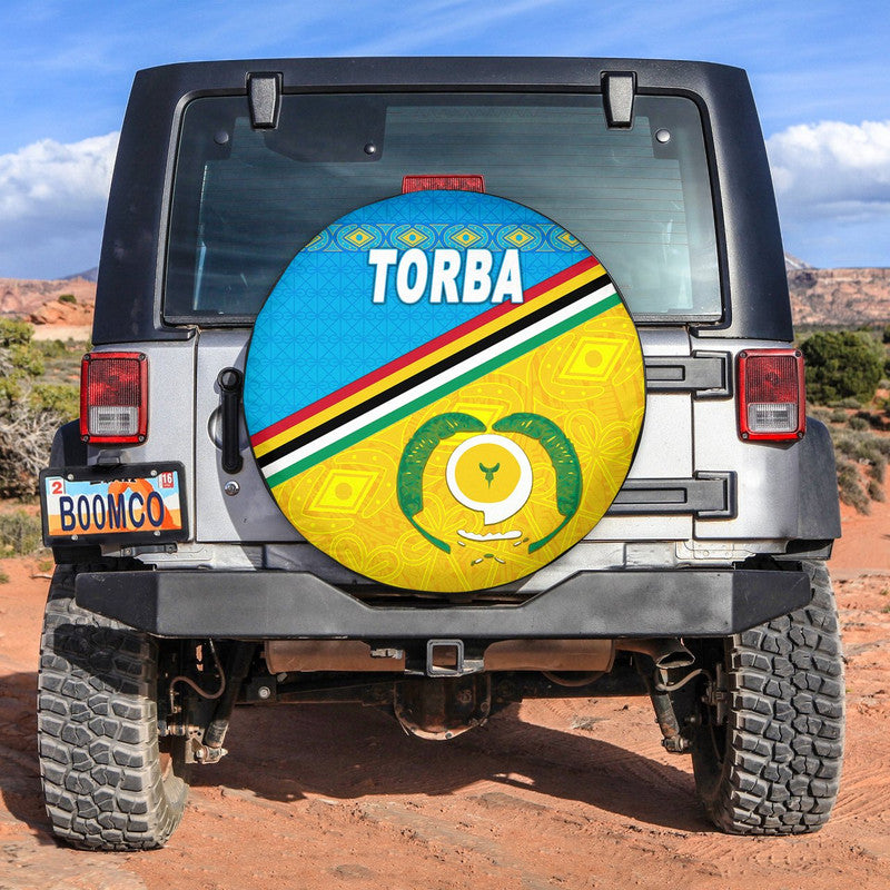 Vanuatu Torba Province Spare Tire Cover Vanuatu Pattern Unique Style LT8 - Wonder Print Shop