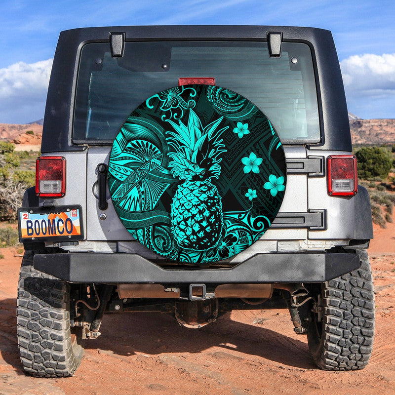 hawaii-pineapple-polynesian-spare-tire-cover-unique-style-turquoise