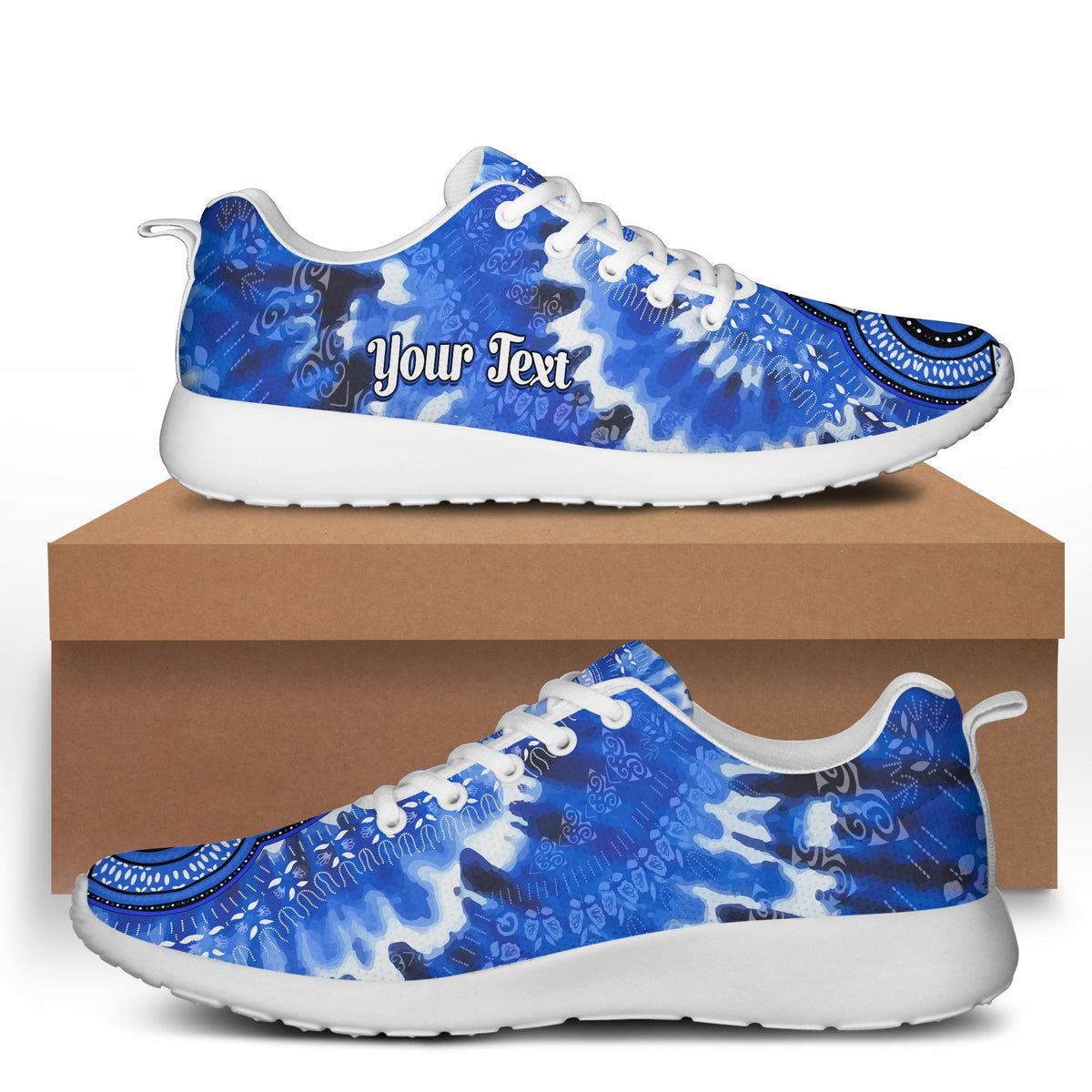 custom-personalised-africa-tie-dye-sporty-sneakers-blue-fashion