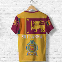 Sri Lanka T Shirt Flag Vibes LT8 - Wonder Print Shop