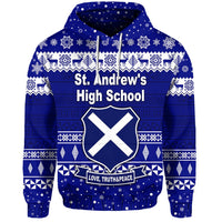 St. andrews High School Christmas Hoodie Simple Style LT8 - Wonder Print Shop