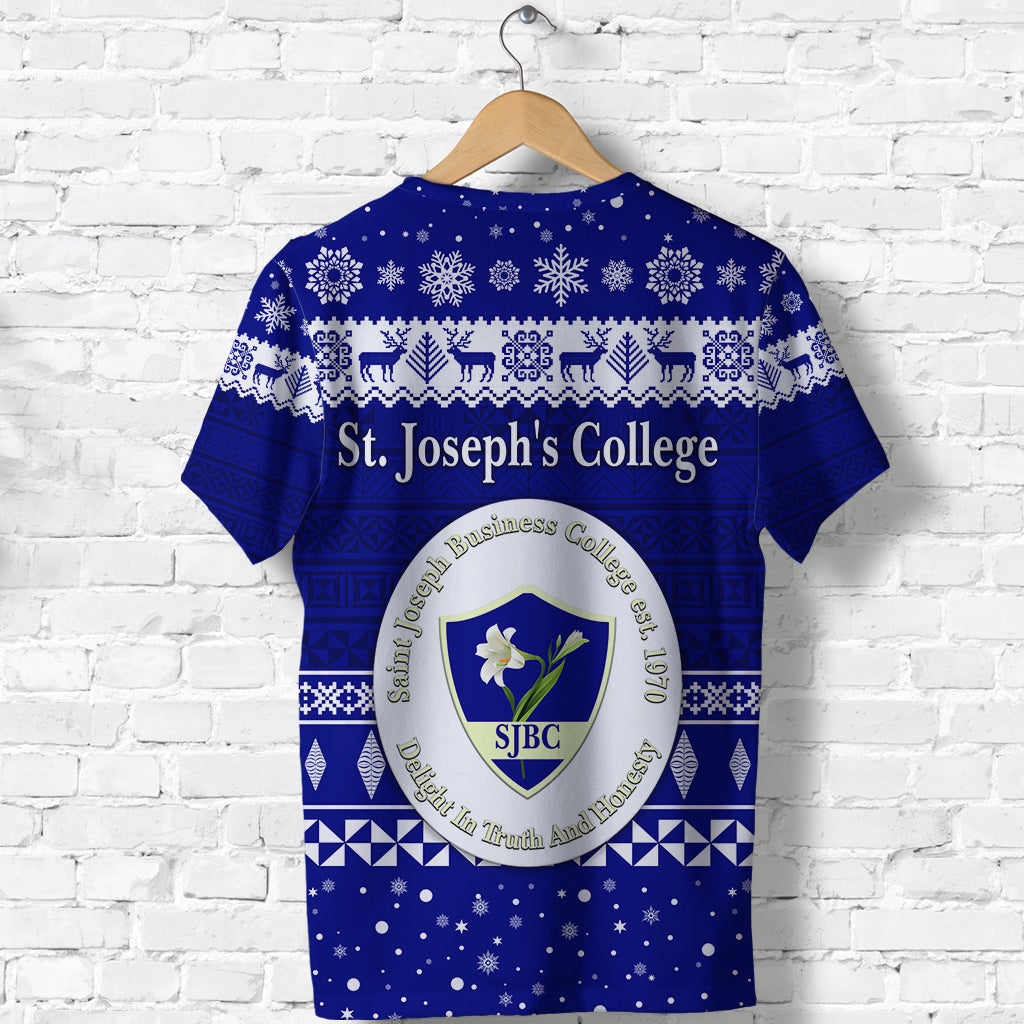 St. Joseph's College Christmas T Shirt Simple Style LT8 - Wonder Print Shop
