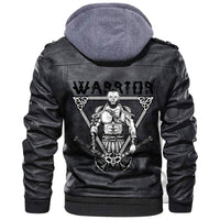 Viking Strong Warrior Leather Jacket RLT12 - Wonder Print Shop