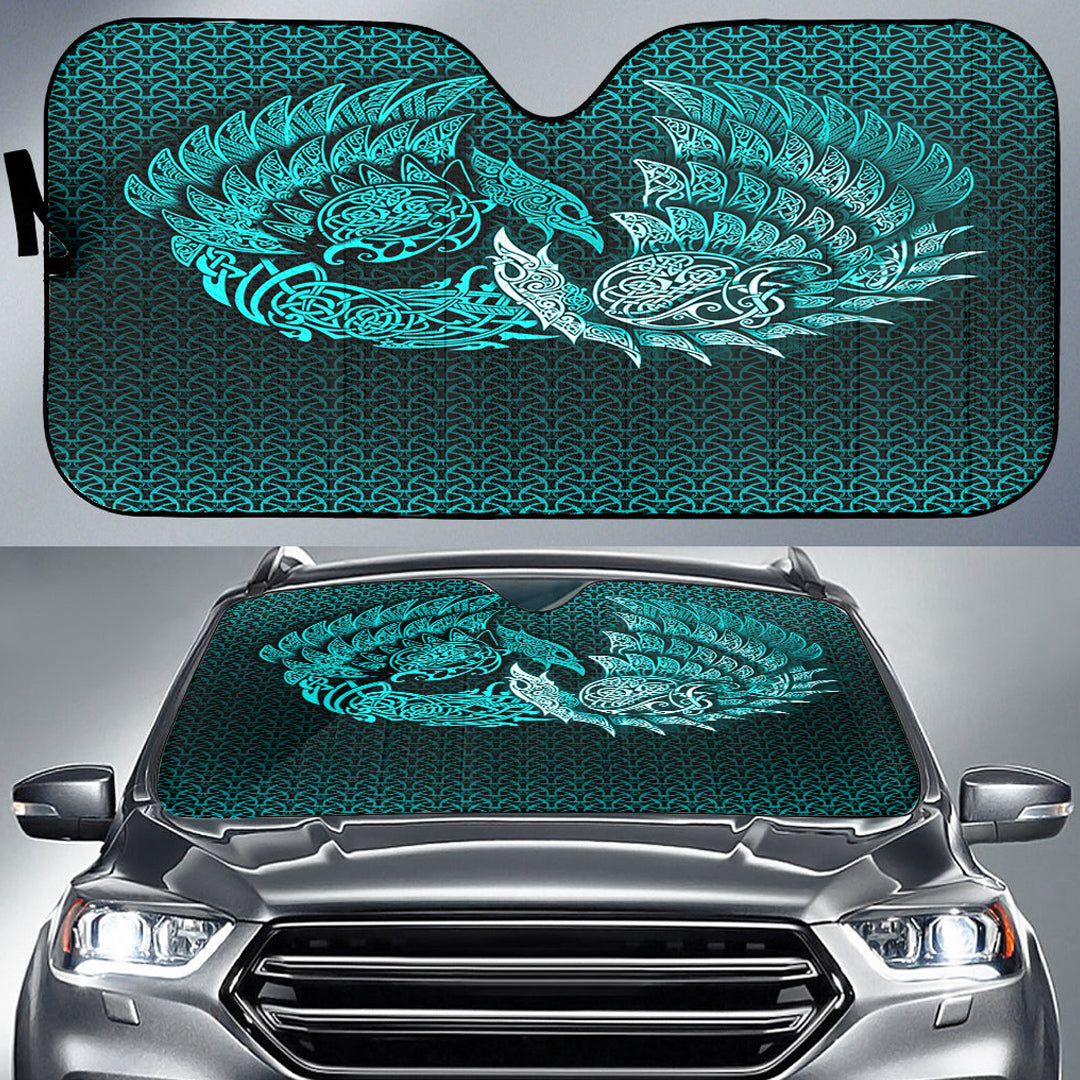 viking-auto-sun-shades-ragnarok-huginn-muninn-cyan-version-auto-sun-shades