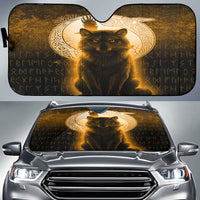 viking-auto-sun-shades-fenrir-viking-wolf-gold-version-auto-sun-shades