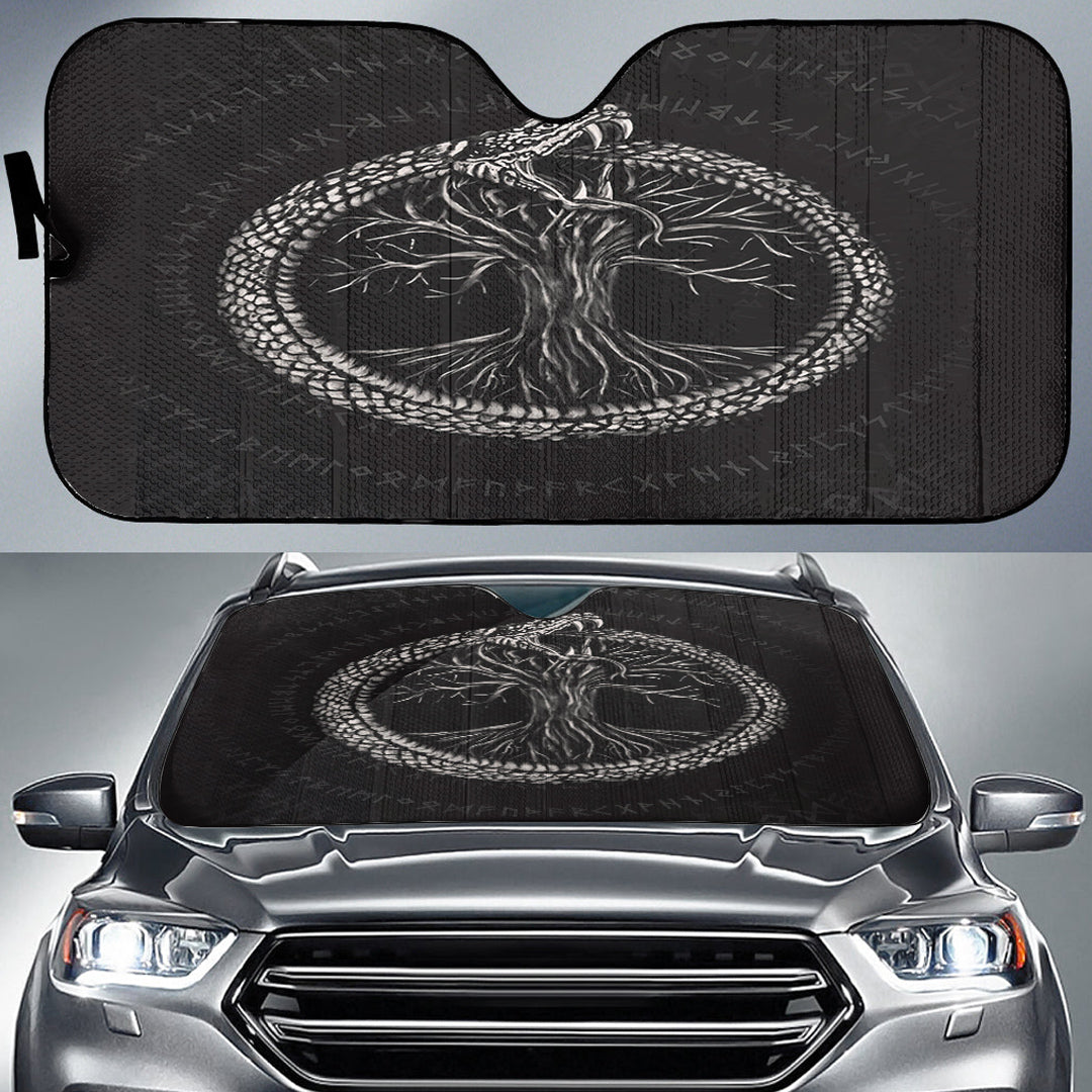 viking-auto-sun-shades-ouroboros-with-tree-of-life-auto-sun-shades