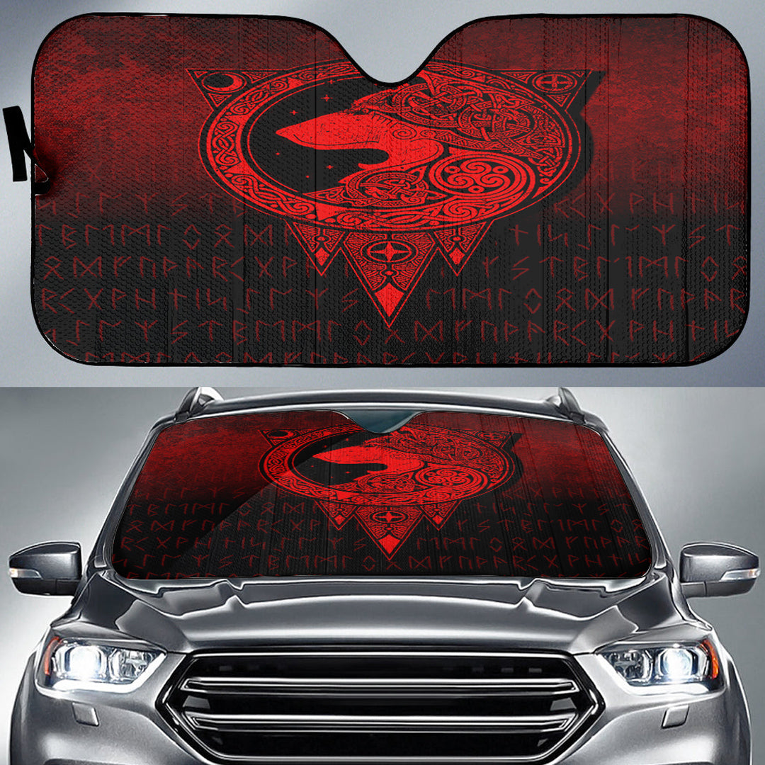 viking-auto-sun-shades-viking-norse-wolf-red-version-auto-sun-shades