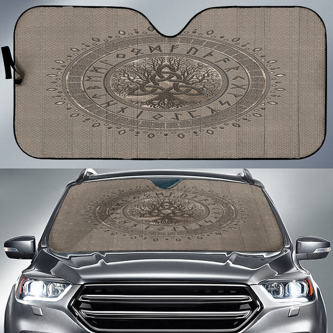 viking-auto-sun-shades-tree-of-life-with-triquetra-beige-auto-sun-shades