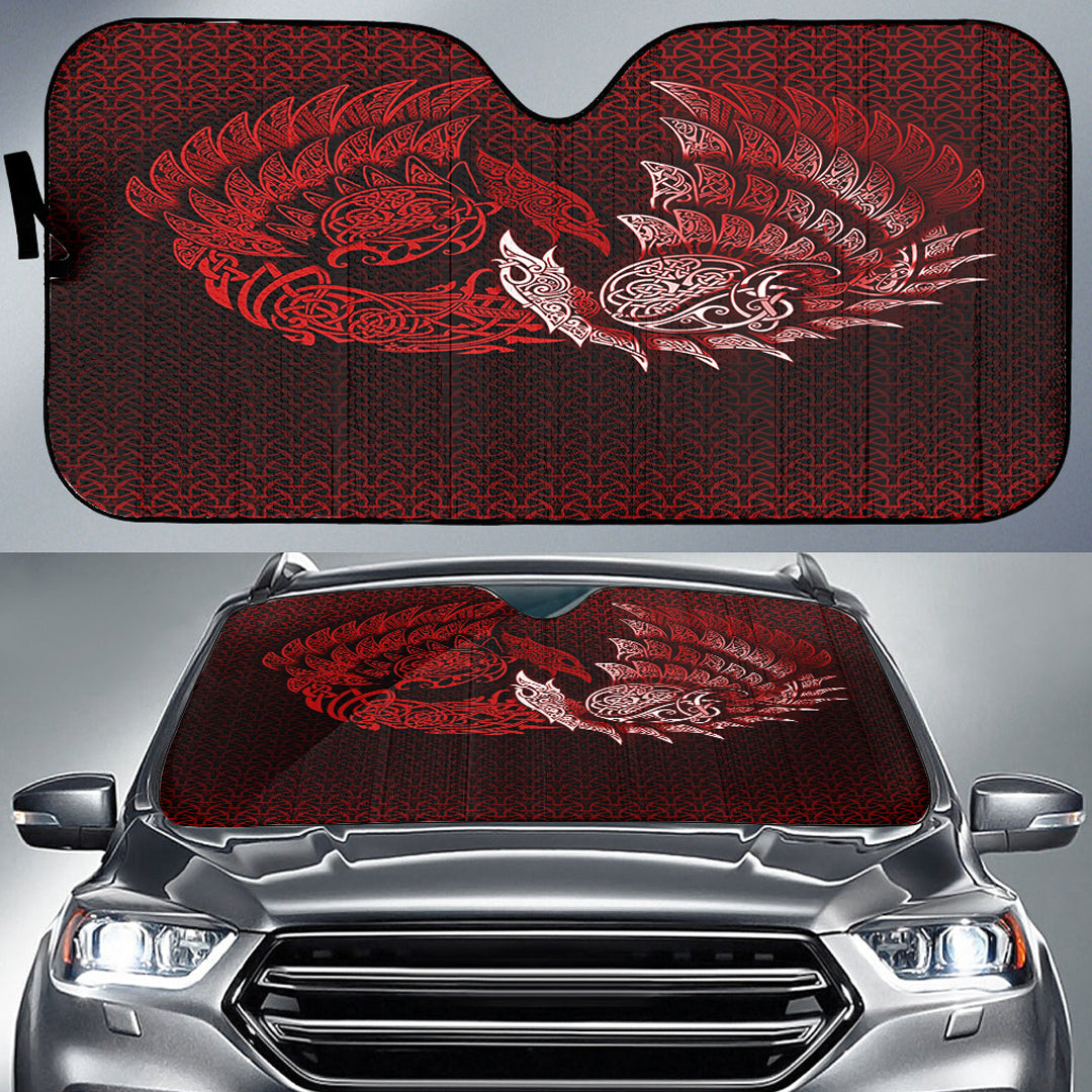 viking-auto-sun-shades-ragnarok-huginn-muninn-red-version-auto-sun-shades