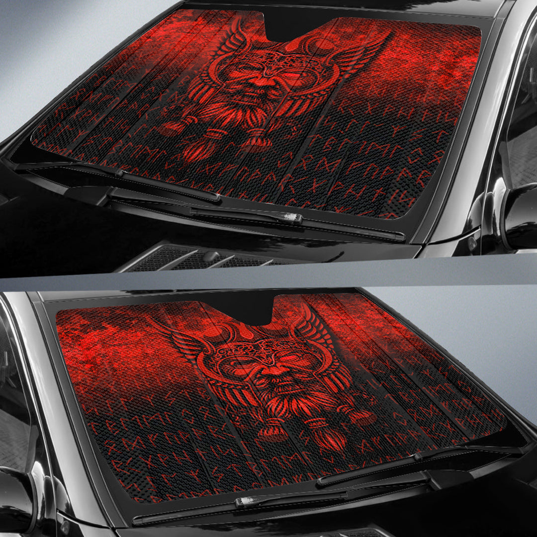 viking-auto-sun-shades-viking-odin-allfather-in-asgard-red-version-auto-sun-shades