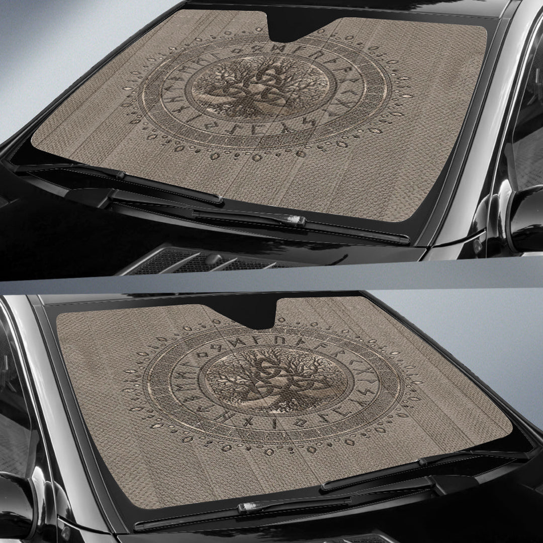 viking-auto-sun-shades-tree-of-life-with-triquetra-beige-auto-sun-shades