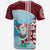 Hawaii Christmas Surfing Santa Claus Mele Kalikimaka T Shirt - Wonder Print Shop