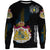 (Custom) Viking - Sweden Flag and Map Sweatshirts style Viking Geri and Freki RLT12 - Wonder Print Shop