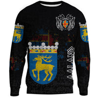 (Custom) Viking - land Flag and Map Sweatshirts style Viking Geri and Freki RLT12 - Wonder Print Shop