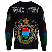 (Custom) Viking - Karelia Flag and Map Sweatshirts style Viking Geri and Freki RLT12 - Wonder Print Shop