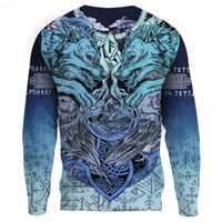 Viking Sweatshirt - Ansuz Rune RLT12 - Wonder Print Shop