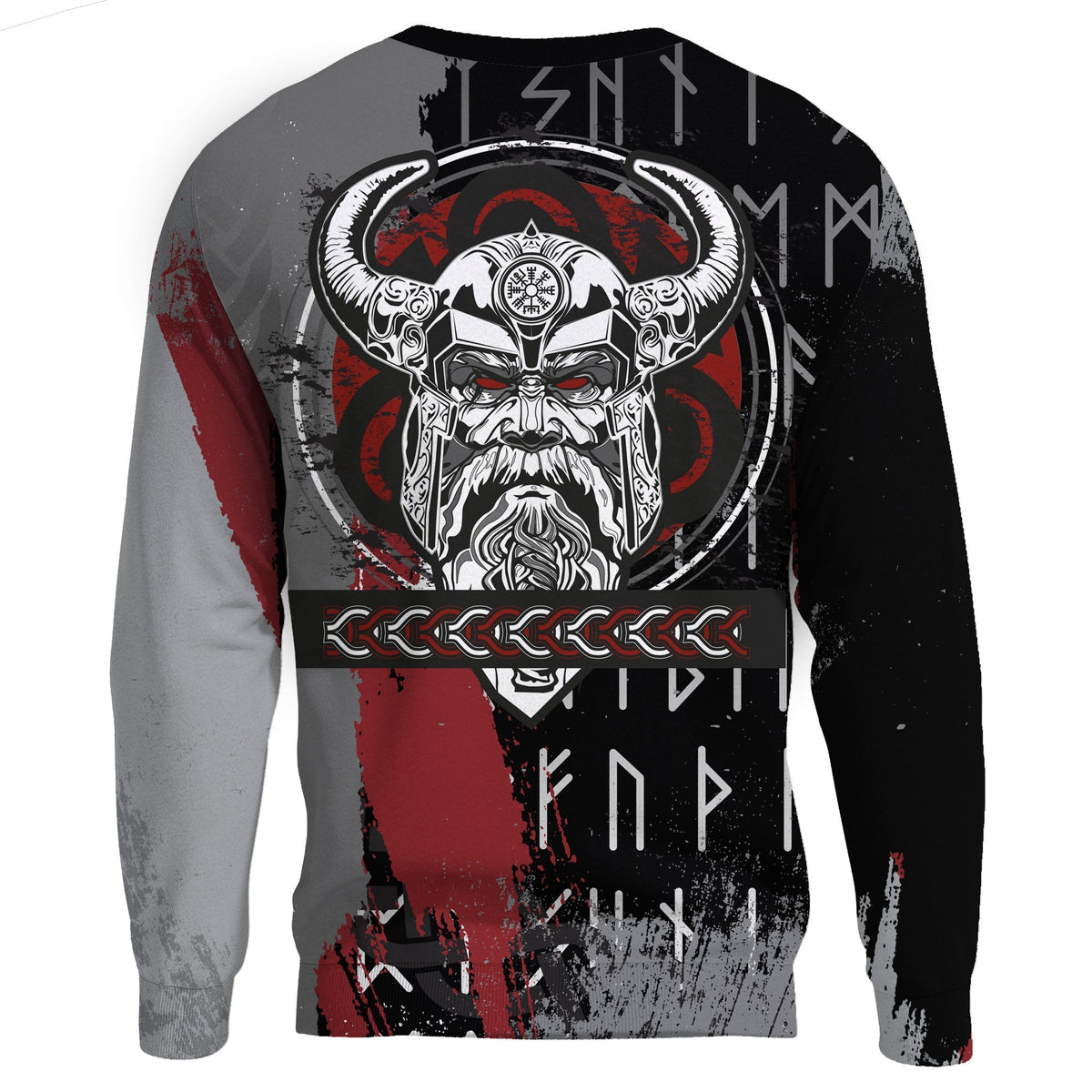 Viking Sweatshirt - Viking Warrior RLT12 - Wonder Print Shop