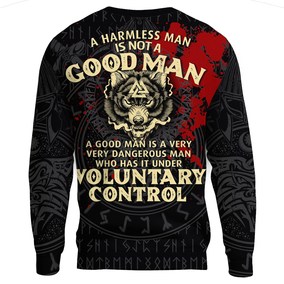 Viking Sweatshirt - Good Man RLT12 - Wonder Print Shop