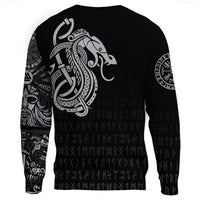 Viking Sweatshirt Dragon RLT12 - Wonder Print Shop