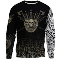 (Custom) Viking - Sweatshirts Three Skull Of Viking RLT12 - Wonder Print Shop