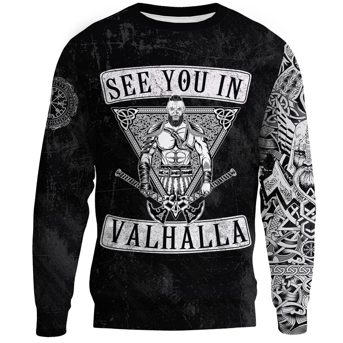 Viking Sweatshirts See You In Valhalla RLT12 - Wonder Print Shop