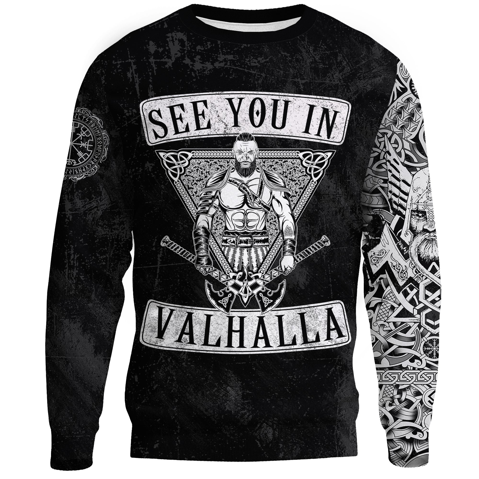 Viking Sweatshirts See You In Valhalla RLT12 - Wonder Print Shop