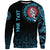 (Custom) Viking Sweatshirt - Raven Celtic Cyan Tattoo RLT12 - Wonder Print Shop