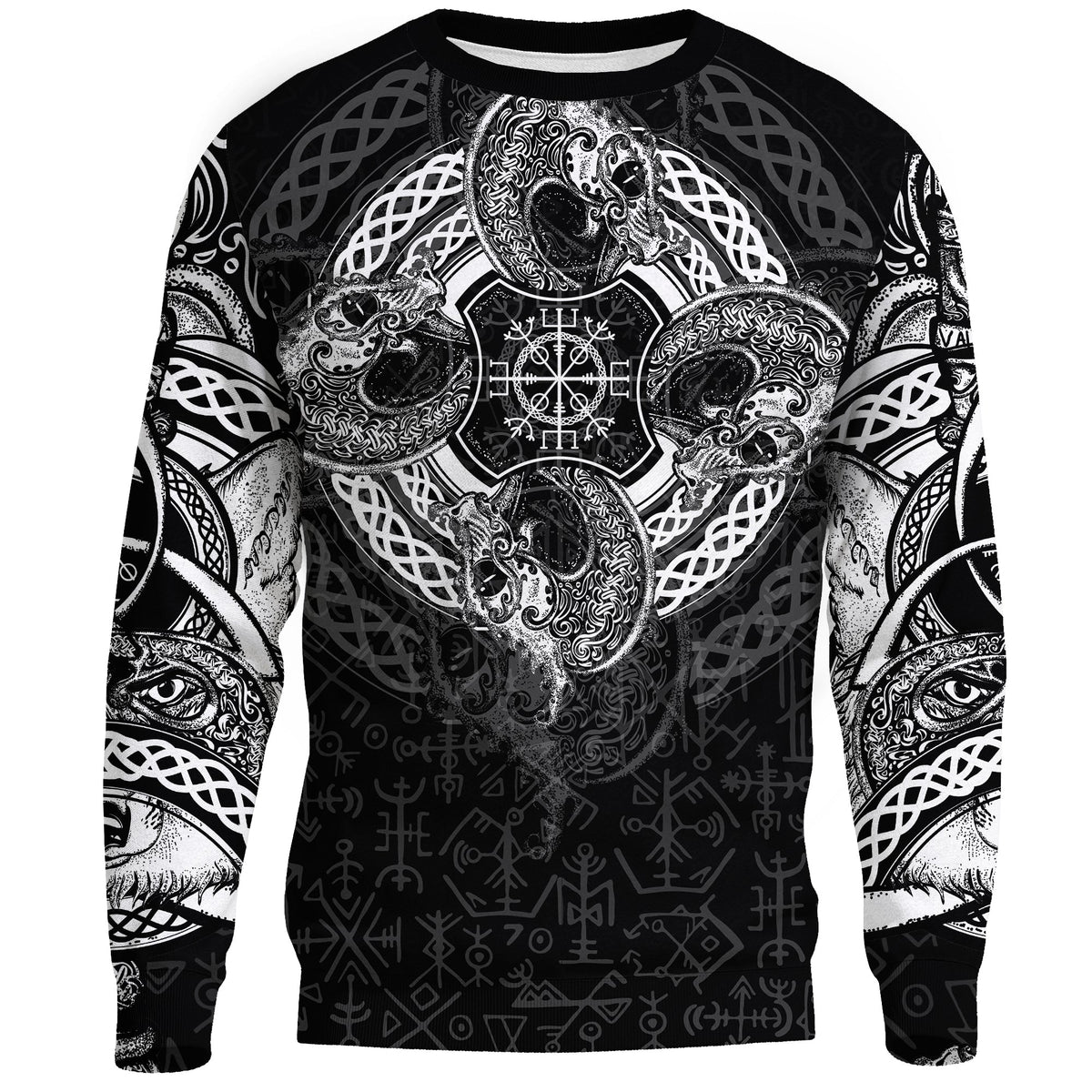 Viking Sweatshirt - Dragon Celtic RLT12 - Wonder Print Shop