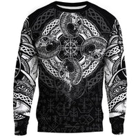 Viking Sweatshirt - Dragon Celtic RLT12 - Wonder Print Shop