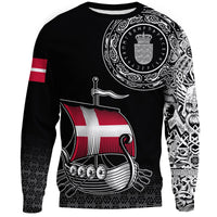 Viking Sweatshirt - Danish Drakkar RLT12 - Wonder Print Shop