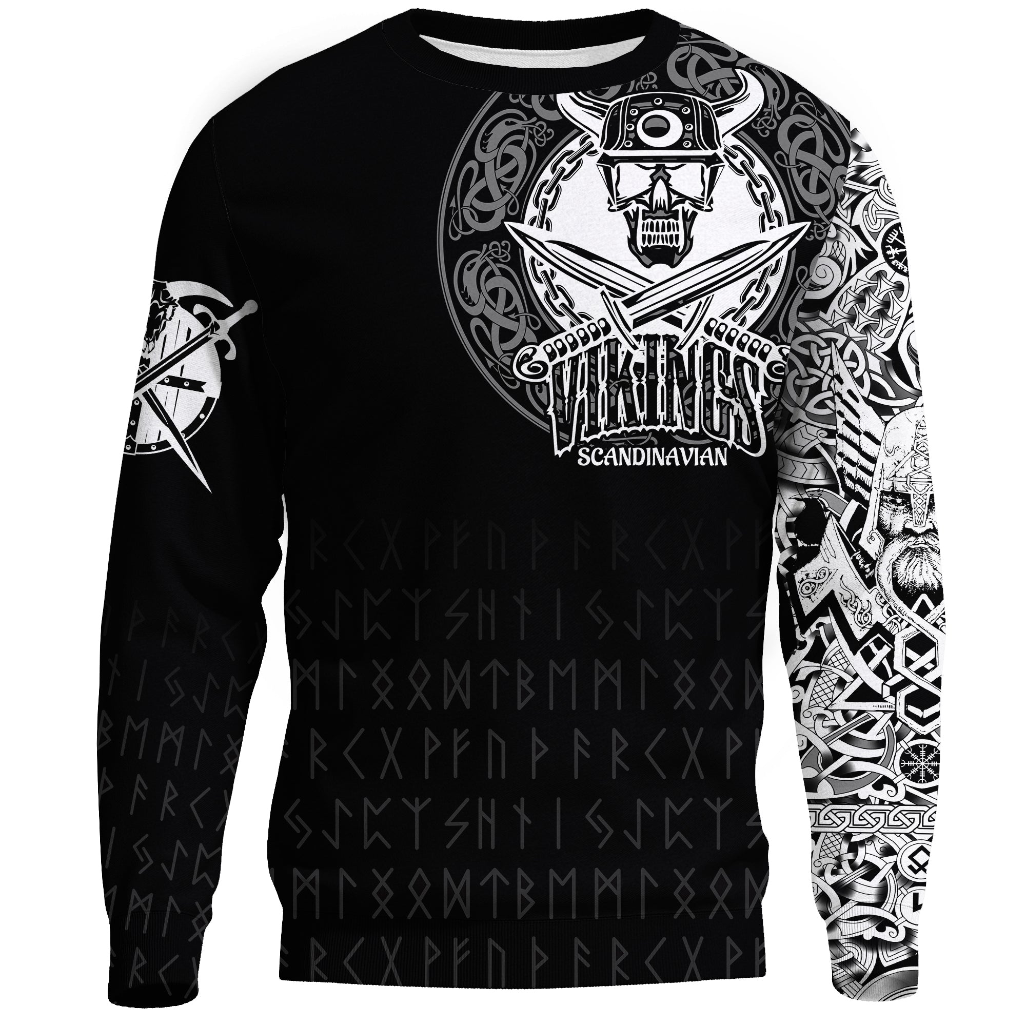 Viking Sweatshirt - The Viking World Tour RLT12 - Wonder Print Shop