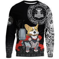 Viking Sweatshirt - The Mighty Thorgi RLT12 - Wonder Print Shop