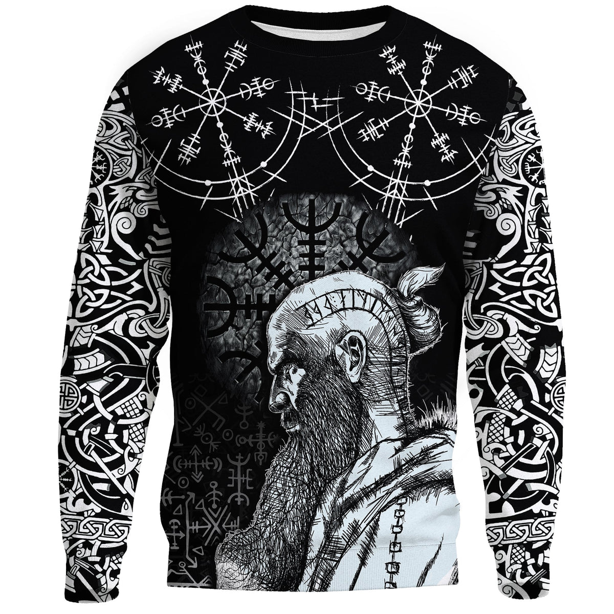 Viking Sweatshirt - Floki RLT12 - Wonder Print Shop