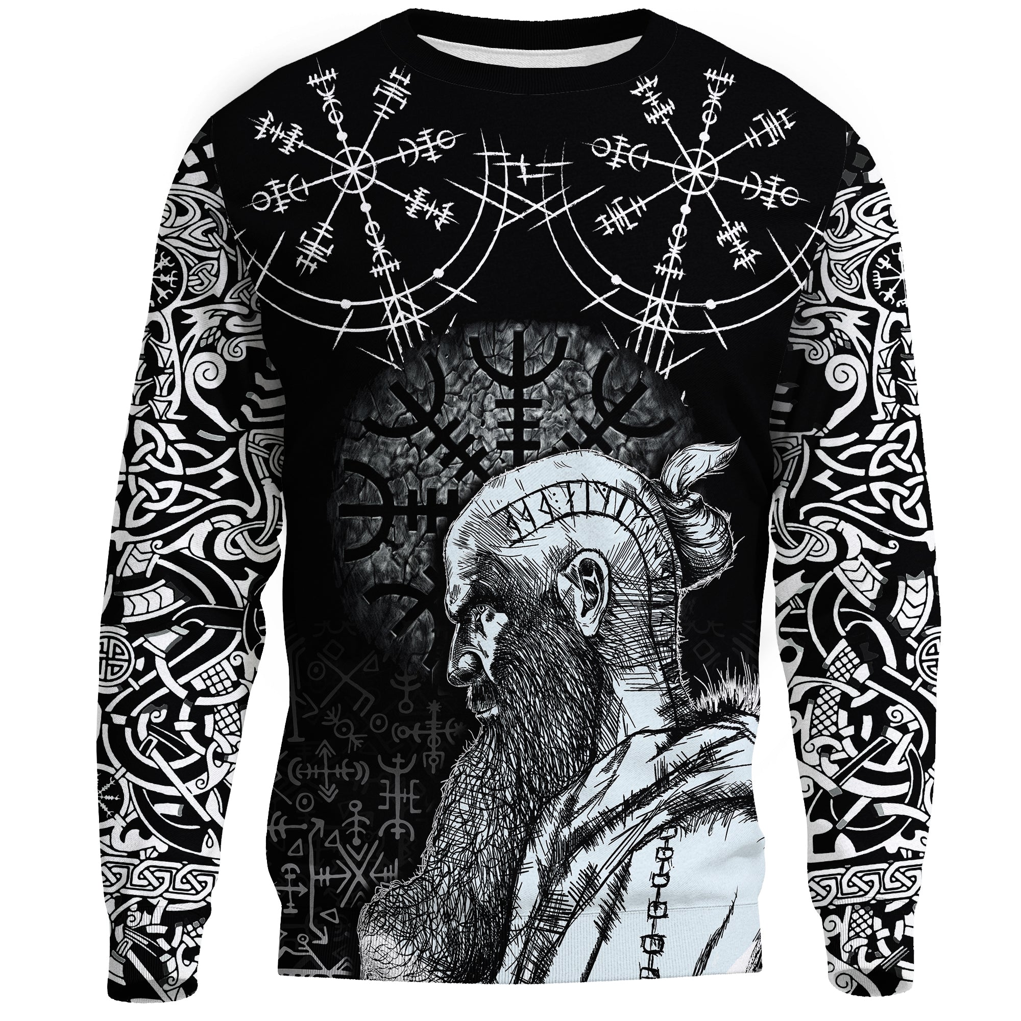 Viking Sweatshirt - Floki RLT12 - Wonder Print Shop