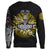 Viking Sweatshirts - Fenrir Fight Mjolnir Of Thor On Helm Of Awe RLT12 - Wonder Print Shop