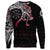 Viking Sweatshirt, Dragon and Vegvisir Blood Tattoo RLT12 - Wonder Print Shop