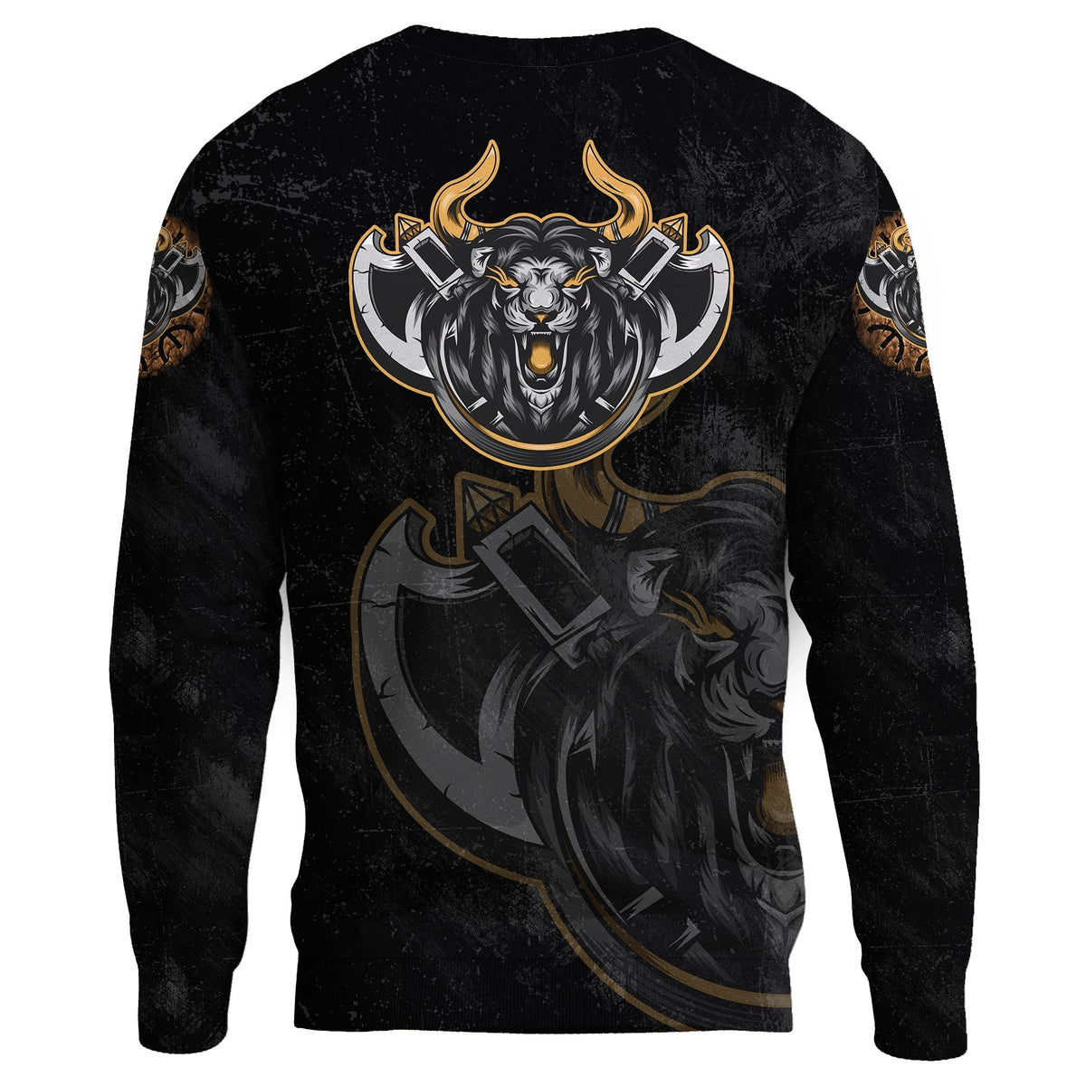 (Custom) Viking Blood Sweatshirts - Viking Lion RLT12 - Wonder Print Shop