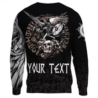 (Custom) Viking Warrior Sweatshirts Odin Tattoo RLT12 - Wonder Print Shop