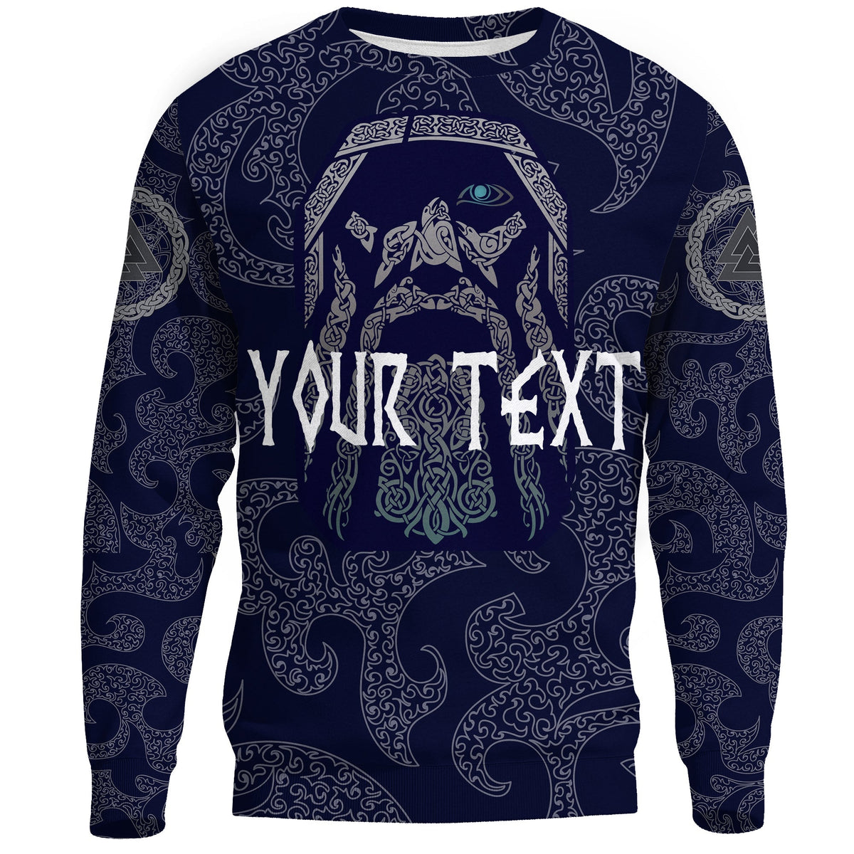(Custom) Viking Sweatshirts Odin God Tattoo RLT12 - Wonder Print Shop