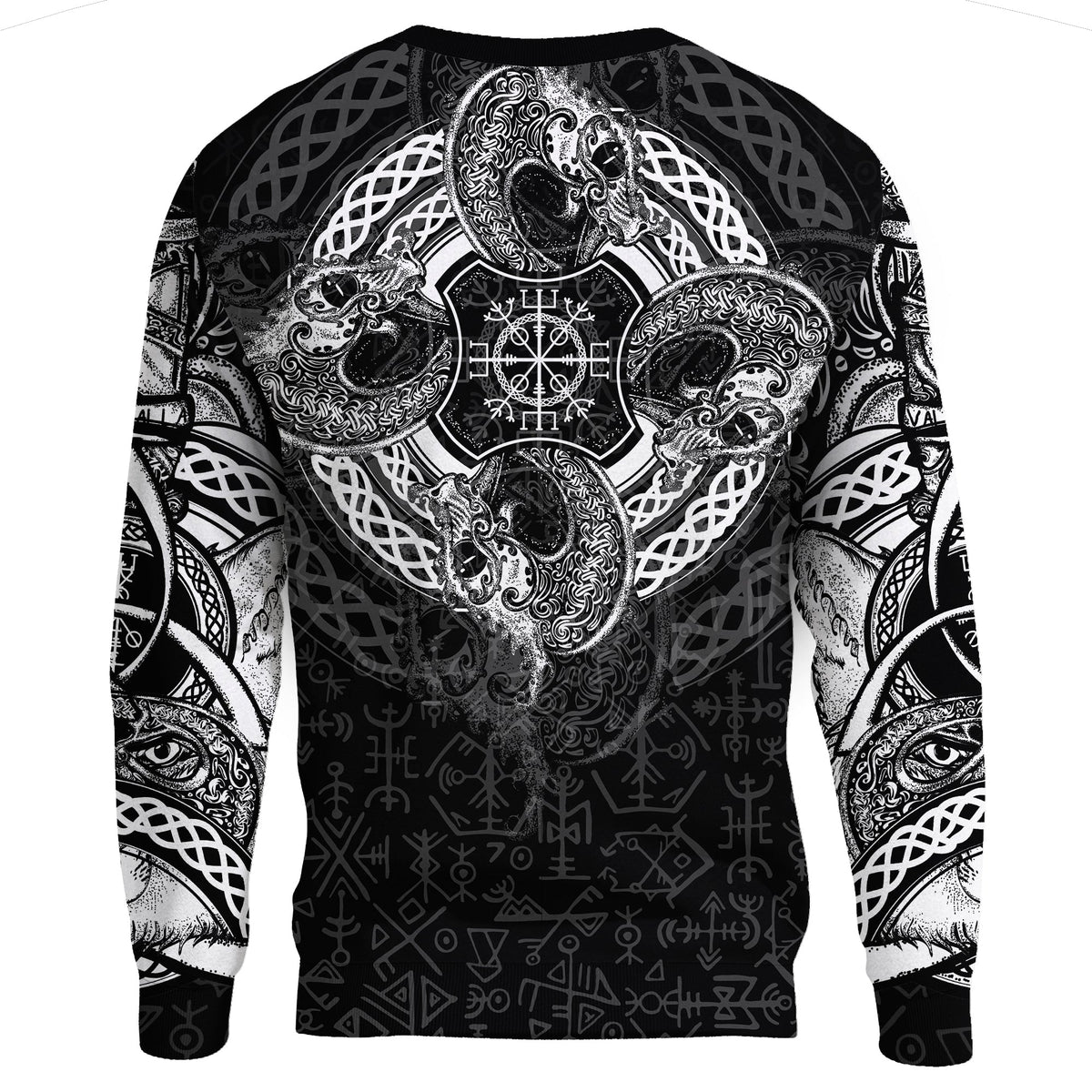 Viking Sweatshirt - Dragon Celtic RLT12 - Wonder Print Shop