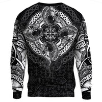 Viking Sweatshirt - Dragon Celtic RLT12 - Wonder Print Shop