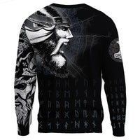 Viking Sweatshirt - Warrior Tattoo 3D RLT12 - Wonder Print Shop
