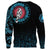 (Custom) Viking Sweatshirt - Raven Celtic Cyan Tattoo RLT12 - Wonder Print Shop