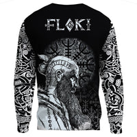 Viking Sweatshirt - Floki RLT12 - Wonder Print Shop