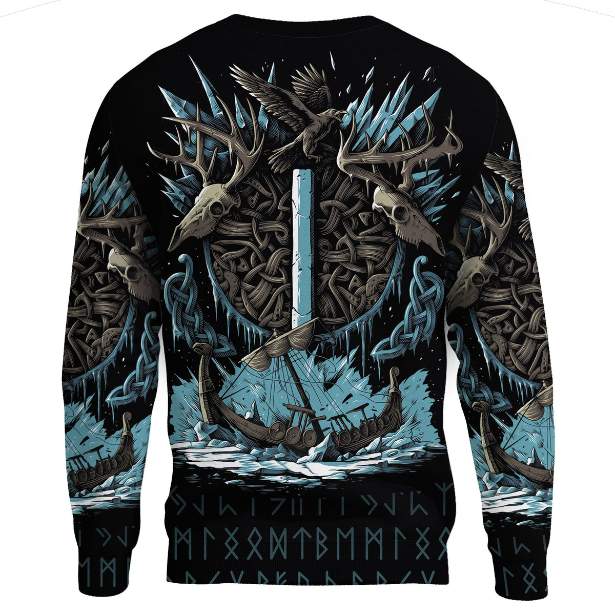 Viking Sweatshirt - Isaz Rune RLT12 - Wonder Print Shop
