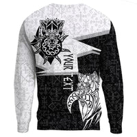 (Custom) Viking Sweatshirts - Skoll And Hati New Style RLT12 - Wonder Print Shop