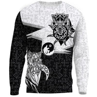 (Custom) Viking Sweatshirts - Skoll And Hati New Style RLT12 - Wonder Print Shop