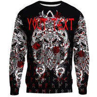 (Custom) Viking Tyr Tattoo Blood Sweatshirts RLT12 - Wonder Print Shop