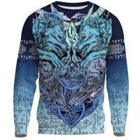 Viking Sweatshirt - Ansuz Rune RLT12 - Wonder Print Shop