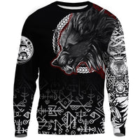 Fenrir Blood Sweatshirt - Tattoo Style RLT12 - Wonder Print Shop